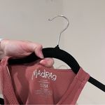 MadRag Cropped Ribbed Tank Top Pink Photo 2