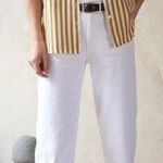 AYR The Beat Barrel Leg Ankle Crop Jean in Tofu White NEW size 23 Photo 0