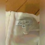 Love, Whit by Whitney Porter White Ditsy Floral Dress Size L Photo 2