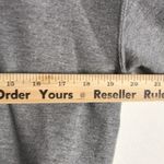 Pink stuff gray pullover with breast cancer awareness pink bow logo size medium Photo 6