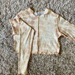 Adika Stitch Tie-Dye Crop Top Photo 3