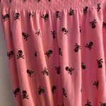 Love Rocks Womens Juniors Strapless Pink Romper M Skeletons Bust 32” 34” 36” Size undefined Photo 1