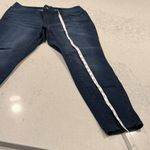 Kaari Blue  Curvy Dark Blue Skinny Ankle Denim Jeans size 14W Photo 7