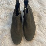 Toms Green Sneakers with Side Zipper and Platform Sole size 10W Photo 2