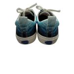 Cariuma OCA Low Blue Ocean Water Tie Dye Canvas Sneakers Sustainable Casual Size 10.5 Photo 2