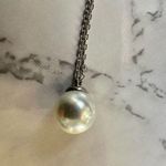 EXPRESS single pearl drop necklace Photo 2