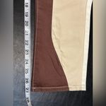 PacSun  Eco Tan Brown Paneled High rise Mom Jeans Ginger Panel Color Block 28 Photo 12