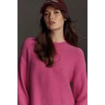 Daily Practice Anthropologie Pink Fuzzy Sweater Dress Medium Cozy Lounge Photo 3