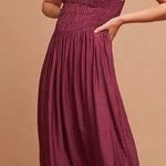 Anthropologie moulinette soeuts Smocked Halter Midi Dress Photo 0
