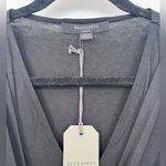 All Saints‎ Women's Black Jayda Jersey Dress Soft Stretchy Size small Photo 4