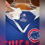 Genuine Merchandise  Chicago Cubs Blue and White Long Sleeve Tee Photo 1