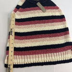 J.Crew NEW! Sweater Tank Stripe Navy Blue Rose Pink Ivory Sz XS Fall Winter Photo 1