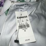 EXPRESS Swing A-line Wrap Dress Floral Mini Flutter Sleeves NWT $60 Size 00 Photo 7