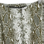 Diane Von Furstenberg  Kara Tailored Pencil Skirt Snake Print Green Size 6‎ Photo 6