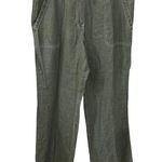 Tommy Bahama linen lagenlook Sea Glass Pants in Tea Leaf size 16 Photo 0