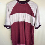 Silence + Noise  Burgundy Urban Outfitters Boho‎ Retro Top Size Large Photo 0