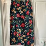 Talbots Vintage  floral maxi-pencil 100% cotton skirt - Size 10 Photo 9