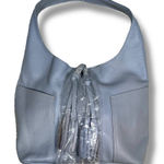 LAGGO Havana Hobo Shoulder Bag Blue Pebbled Leather Photo 0
