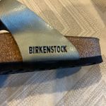 Birkenstock  Women’s Gizeh Birko-Flor Silver Flip Flop - Size 38 Photo 5