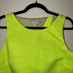 J.Crew Bright Yellow/Green Sleeveless Dress Photo 1