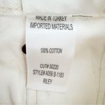 AGOLDE  Riley High Rise Straight Crop Jeans in White Size 23 Photo 10