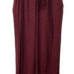 Rails Jet V-Neck Jumpsuit Women’s Size XS Rust Spotted Wide Leg Belted Cropped Photo 3