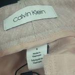 Calvin Klein  Women’s Light Pink with White Stripe Tapered Dress Pants NWOT Photo 12