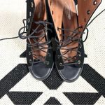 Jeffrey Campbell x Free People Minimal Lace Up Heel in Black Suede Size 9 Photo 12