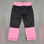 Tek Gear Pink & Black Athletic Leggings Capris Photo 1