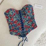 Corset Floral Top Multi Size XS Photo 1