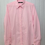 Ralph Lauren Pink Casual Cotton Blend Shirt Size M Photo 0