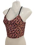 Aerie Offline By Pink All-Over Floral Print V-Neck Crop Strappy Tank Top Medium Photo 1