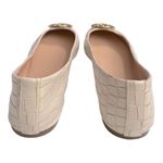 Nanette Lepore  “ Haylie Flat” Sz 8M  faux croc flats Photo 3