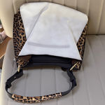Leopard Print Purse Colorblock White Women's Bag Photo 1