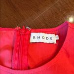 RHODE Red Ruffle dress Photo 1