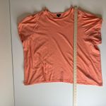 Torrid  Womens Short Sleeve Tee Sz‎ 5X Peach Relaxed Fit Casual Comfort Summer Photo 7