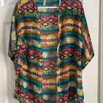 Rachel Kate Multicolored Duster Small - Large Photo 0