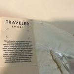 Lucky Brand women's size 16 / 33" off white button fly raw hem TRAVELER shorts Photo 4