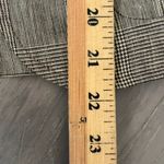 Max Mara Vintage 90s  100% Linen Blazer Sz 2 Made in Italy Brown Check Old Money Photo 5