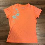 Brooks  Equilibrium Orange Floral Short Sleeve Shirt Photo 0