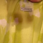 A/X Armani Exchange High Low Dress in Lime and White eco viscose rare size 6 Green Photo 8