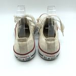 Converse  All Star Low Top Sneakers Canvas Ivory Mens 5 Womens 7 Photo 5