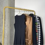 Theory  Bonbi Wool Ameera Fabric Zipper Front Fit Flare Sleeveless Dress Photo 11