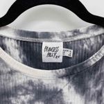 Princess Polly Ribbed Body Con Dress Womens 6 Gray White Cotton Tie Dye Photo 3