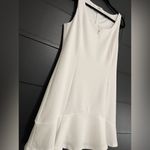 She & Sky  White Sleeveless Fit & Flare Women’s Sz L Mini Dress EUC Photo 1