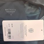 Athleta Womens XS Conscious Crop Printed A-C Top Blue/Green NEW WITH TAGS Photo 2