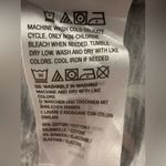 Denim & company Floral Paisley Navy and Orange Tee shirt NWOT Size L Photo 3