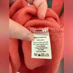 Unwind by League University of Miami Hurricanes Women’s Sweatshirt Size S Orange Photo 3