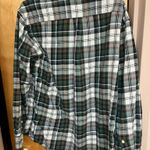 Tommy Hilfiger  Men’s Long Sleeve Shirt 100% Cotton Green and White Photo 1