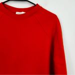 1901 Red Crewneck Pullover 100% Cotton Sweatshirt from Nordstrom Size Large Photo 3